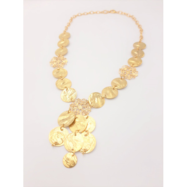 Fuoco Capri Collana Donna Dorato