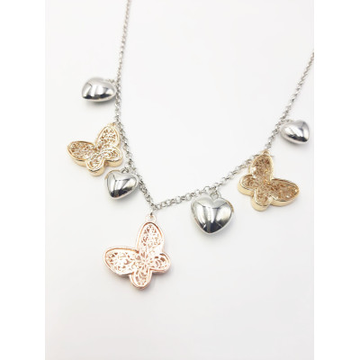 In Primis Collana Donna Farfalle