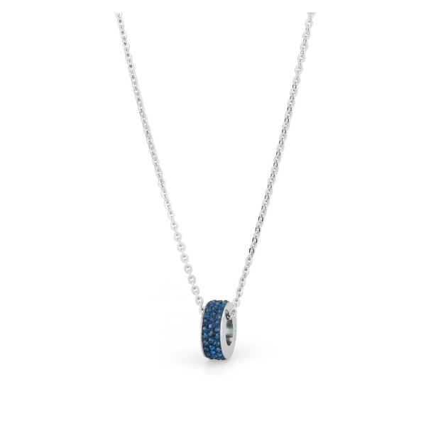 Sagapo Collana Donna Crystal Ring Blu