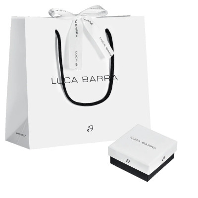 Luca Barra Donna Anello Acciaio Fiore